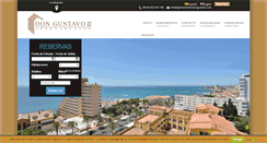 Desktop Screenshot of apartamentosdongustavo.com